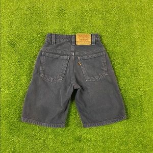 Vintage 90s Orange tab levis shorts kids